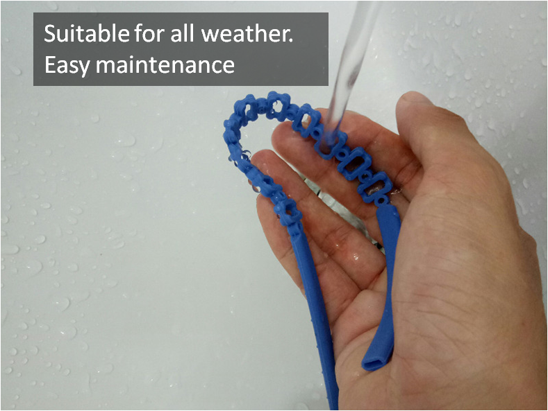 Bungee eyewear retainer waterproof