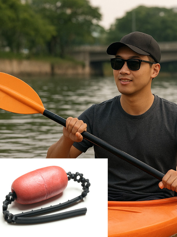 silicone floatable eyewear retainer